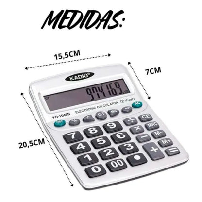 Calculadora Escritorio Oficina Grande 12 Digitos