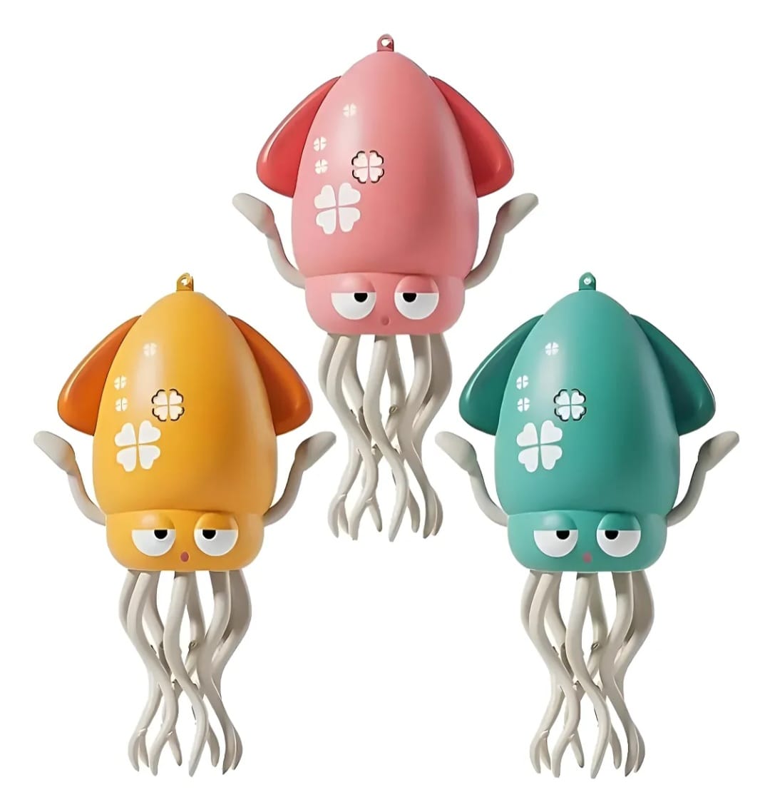 Pulpo Calamar Bailarín Musical Recargable Para Niños