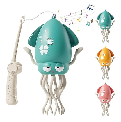 Pulpo Calamar Bailarín Musical Recargable Para Niños