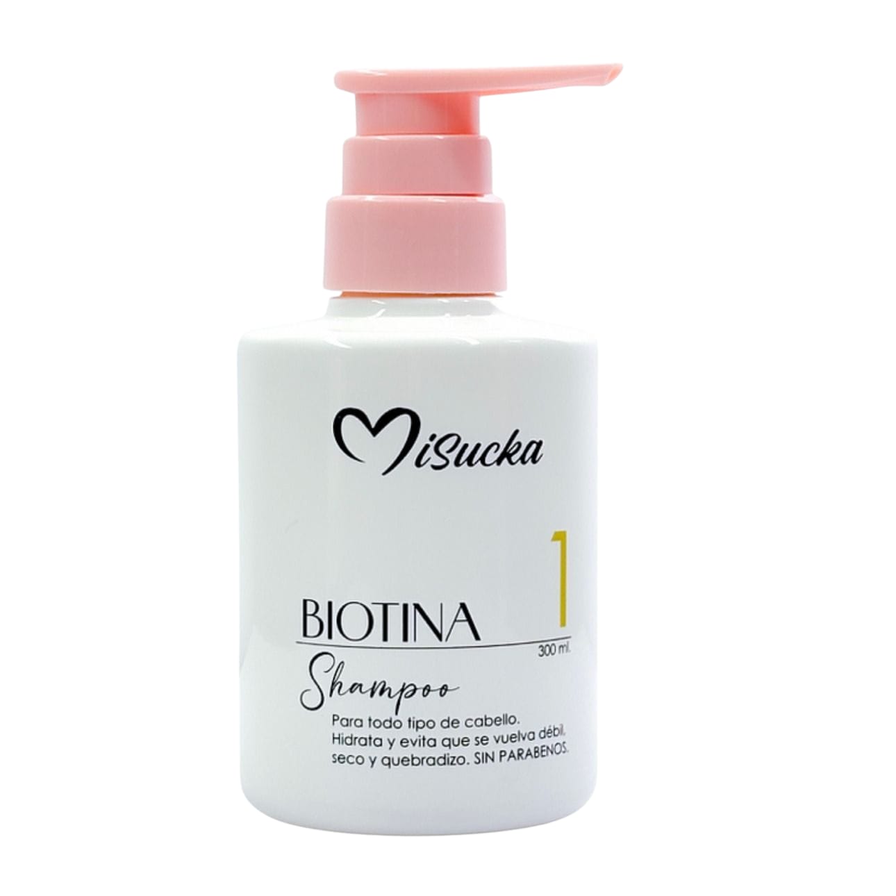Shampoo Misucka con Biotina de 300 ml