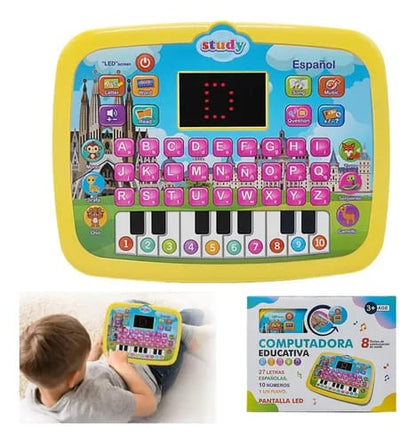 Tablet de Juguete Interactivo Educativo Para Niñas y Niños