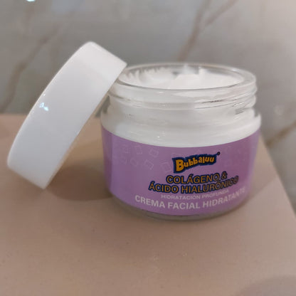 Crema Facial Hidratante Bubbaluu 50g