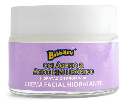 Crema Facial Hidratante Bubbaluu 50g