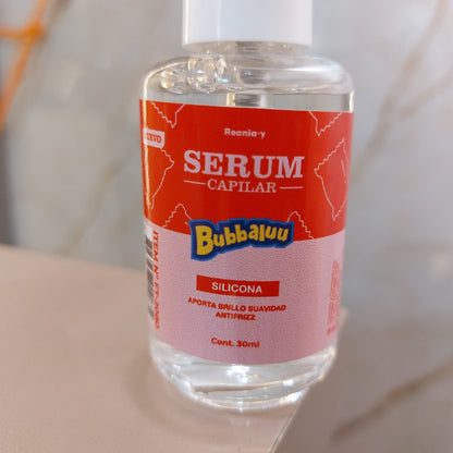 Sérum Capilar Silicona Para el Cabello Bubbaluu 30ml