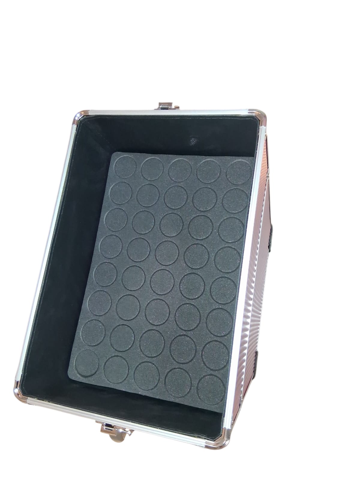 Maleta De Maquillaje Multicapa Rosa Tornasol