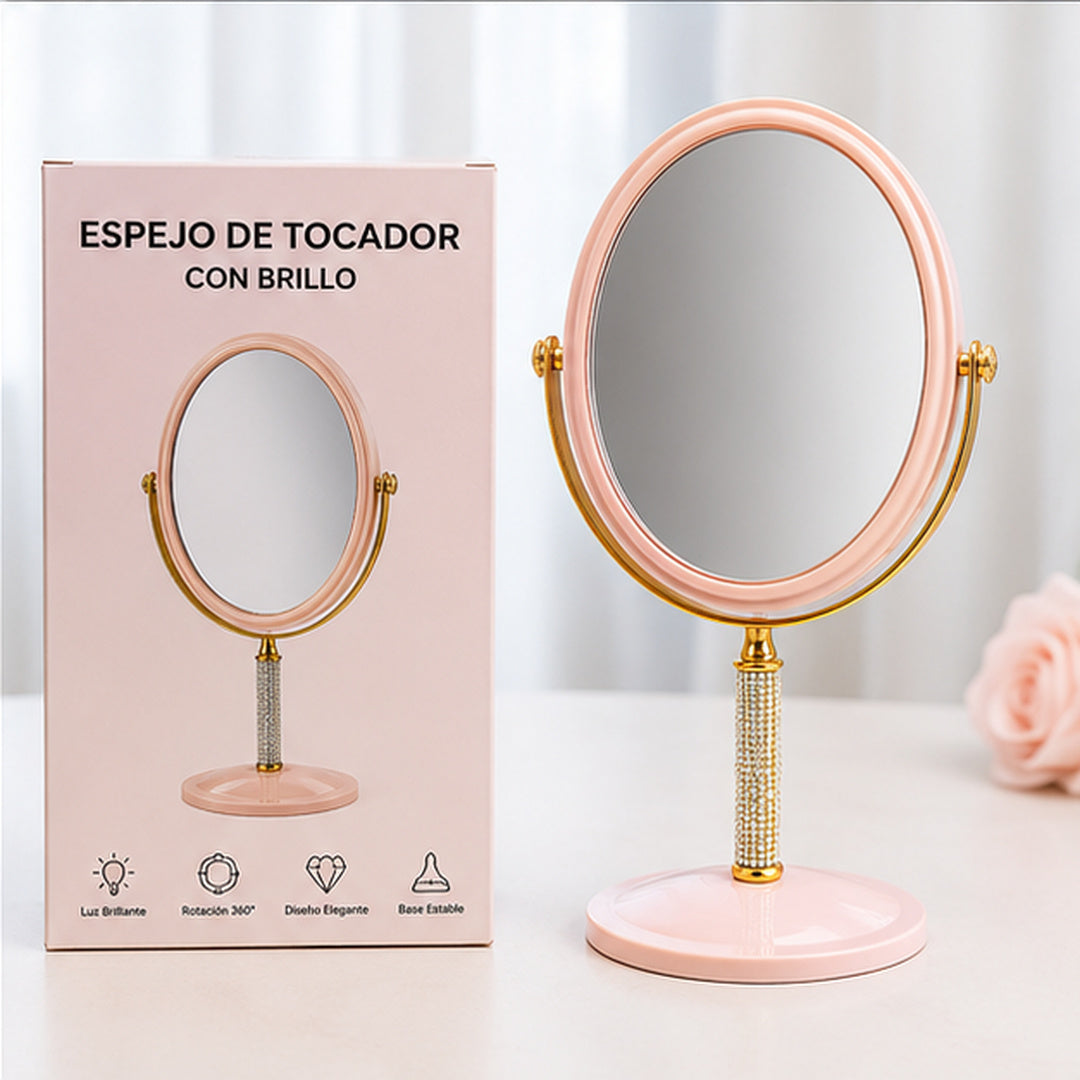 Espejo De Tocador Con Brillo - vista 3 del producto