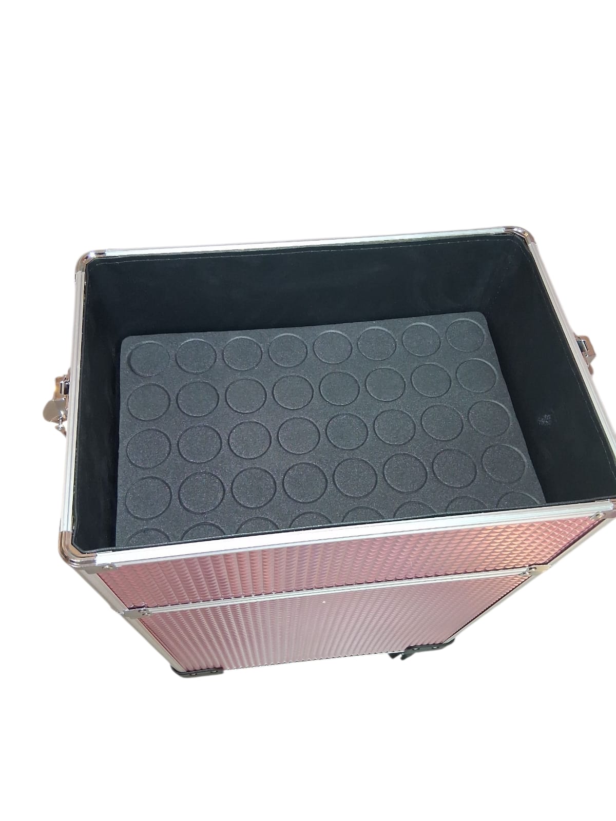 Maleta De Maquillaje Multicapa Rosa Tornasol