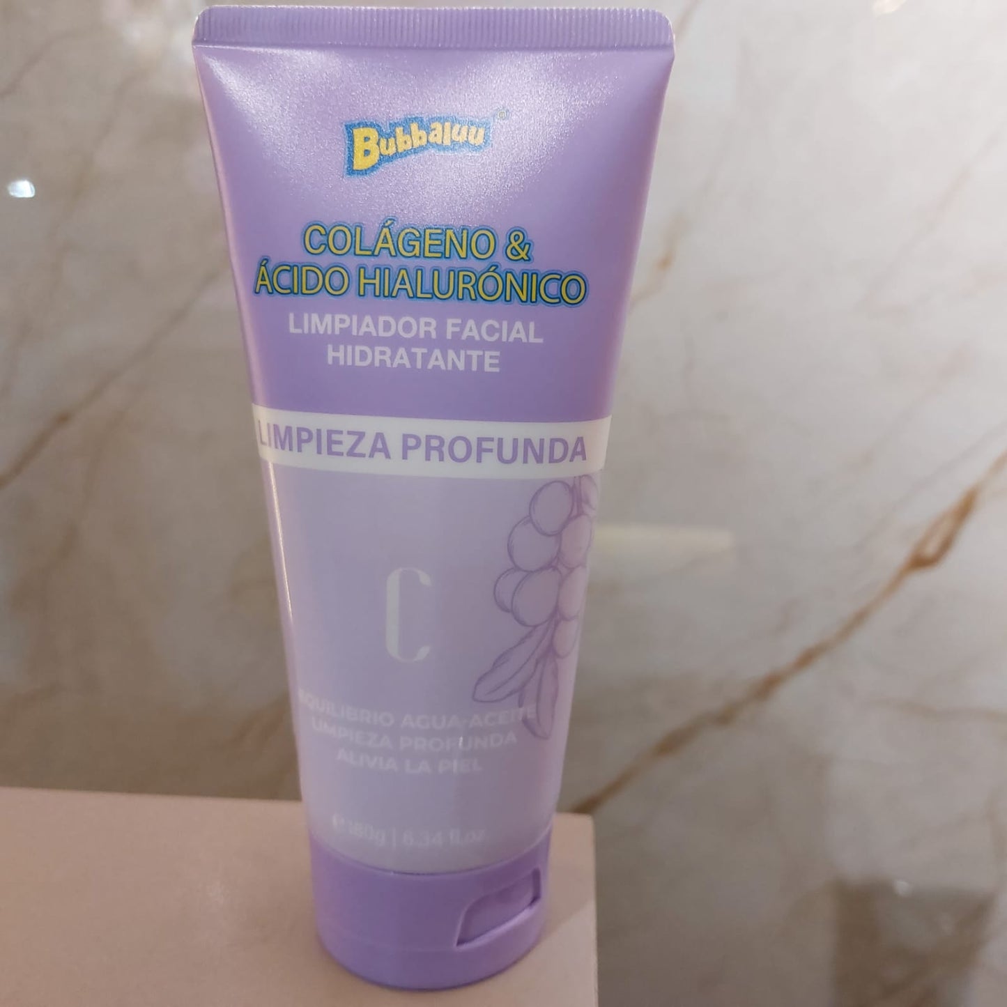 Limpiador Facial de Hidratacion Profunda Bubbaluu
