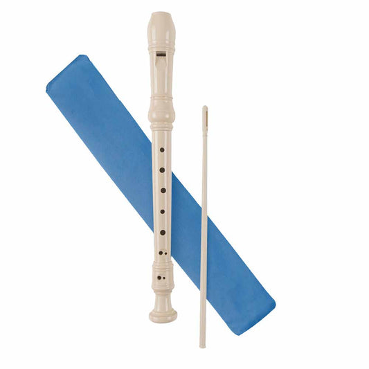 Flauta Dulce Con Limpiador Y Funda