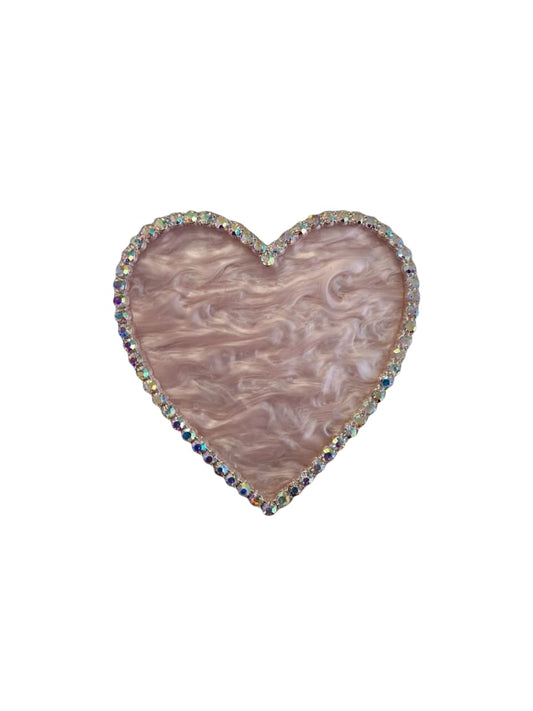 Paleta Mezcladora Corazon Rosado