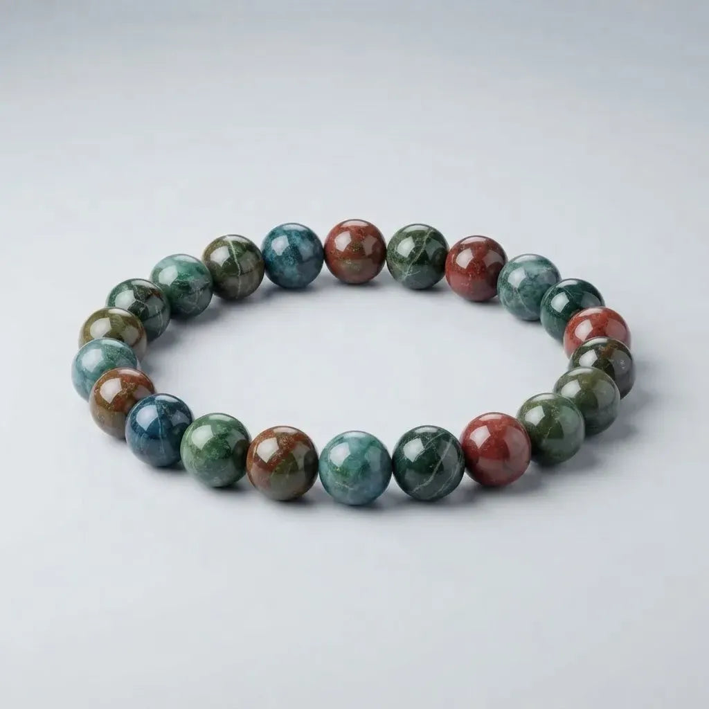 Pulsera Ágata India Piedras Naturales Energéticas