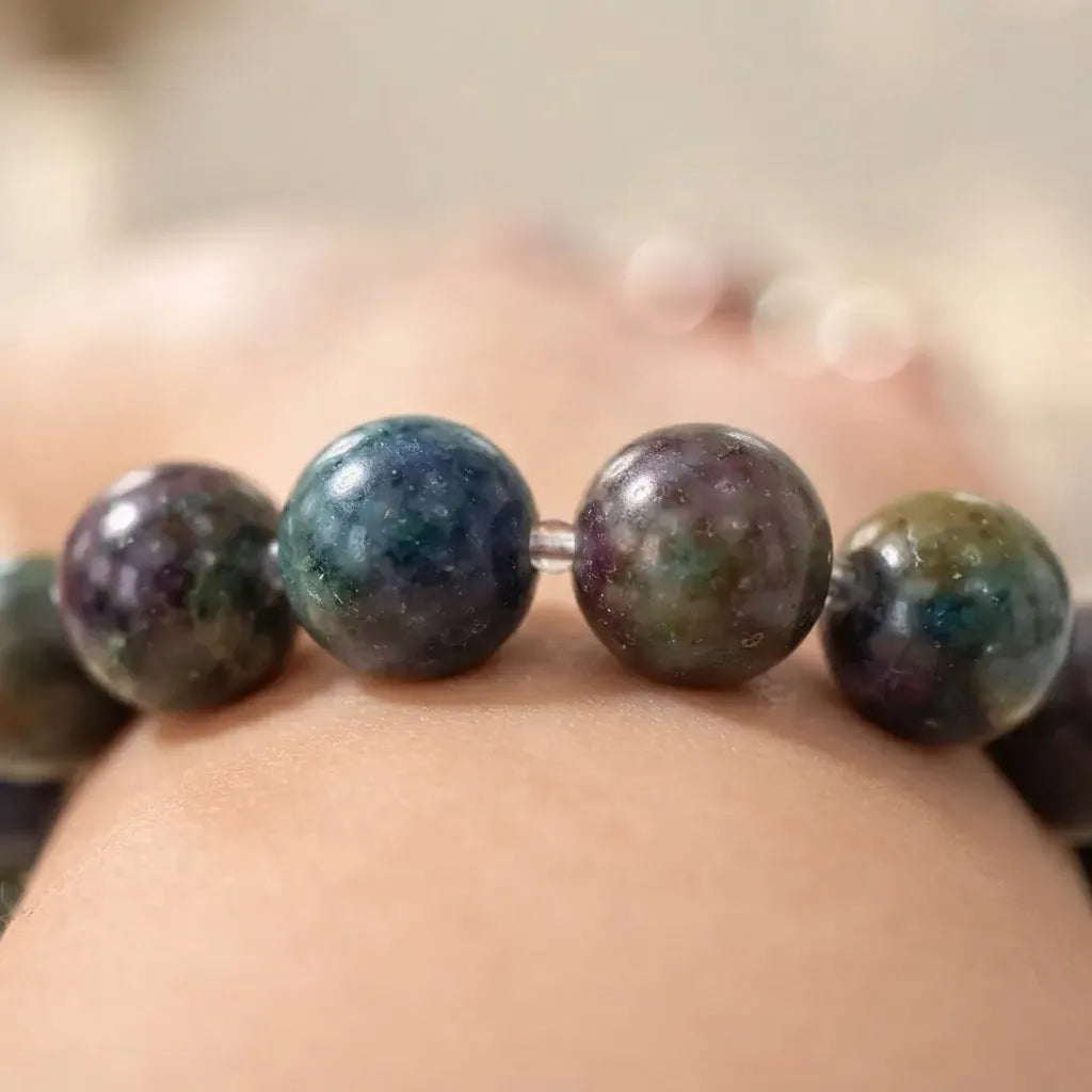 Pulsera Ágata India Piedras Naturales Energéticas