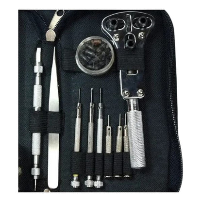 Kit Relojero Para Reparacion con Bombin y Estuche