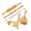 Kit de Maderoterapia y Masaje Corporal de 6 Piezas