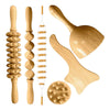 Kit de Maderoterapia y Masaje Corporal de 6 Piezas