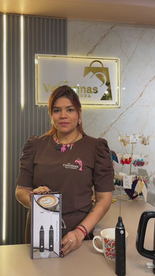 Mini batidor de café recargable
