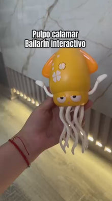 Pulpo Calamar Bailarín Musical Recargable Para Niños
