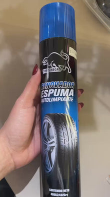 Espuma Renovadora para Neumáticos Toro Negro 480 cc