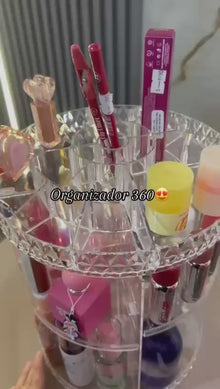 Organizador De Maquillaje Cosmetiquero Acrílico 360º