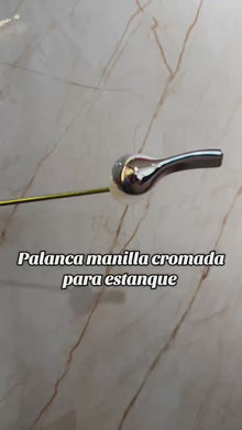 Palanca Manilla Cromado Para Estanque Wc Accionamiento