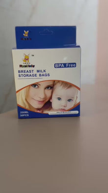 Pack De 30 Bolsas Para El Almacenamiento De Leche Materna