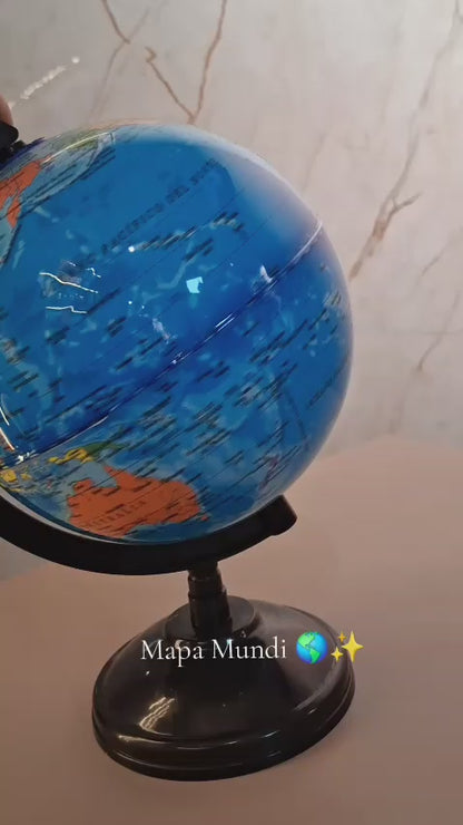 Globo Terráqueo 23cm Altura