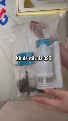 Kit Válvula Completo Para Estanque Con Botón W.C. Fitting