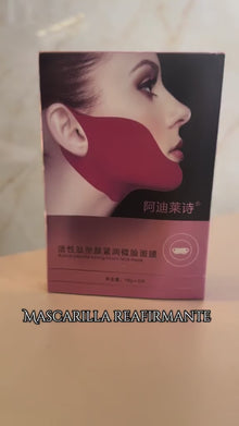 Mascarilla Reductora De Papada Tensora Para Contorno Facial