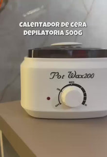 Olla Calentadora De Cera Depilatoria 500grs Rosa