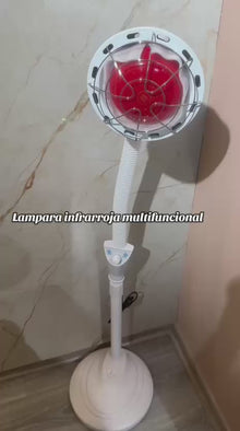 Lampara De Terapia Infrarrojo Con Base De Agua Con Ruedas