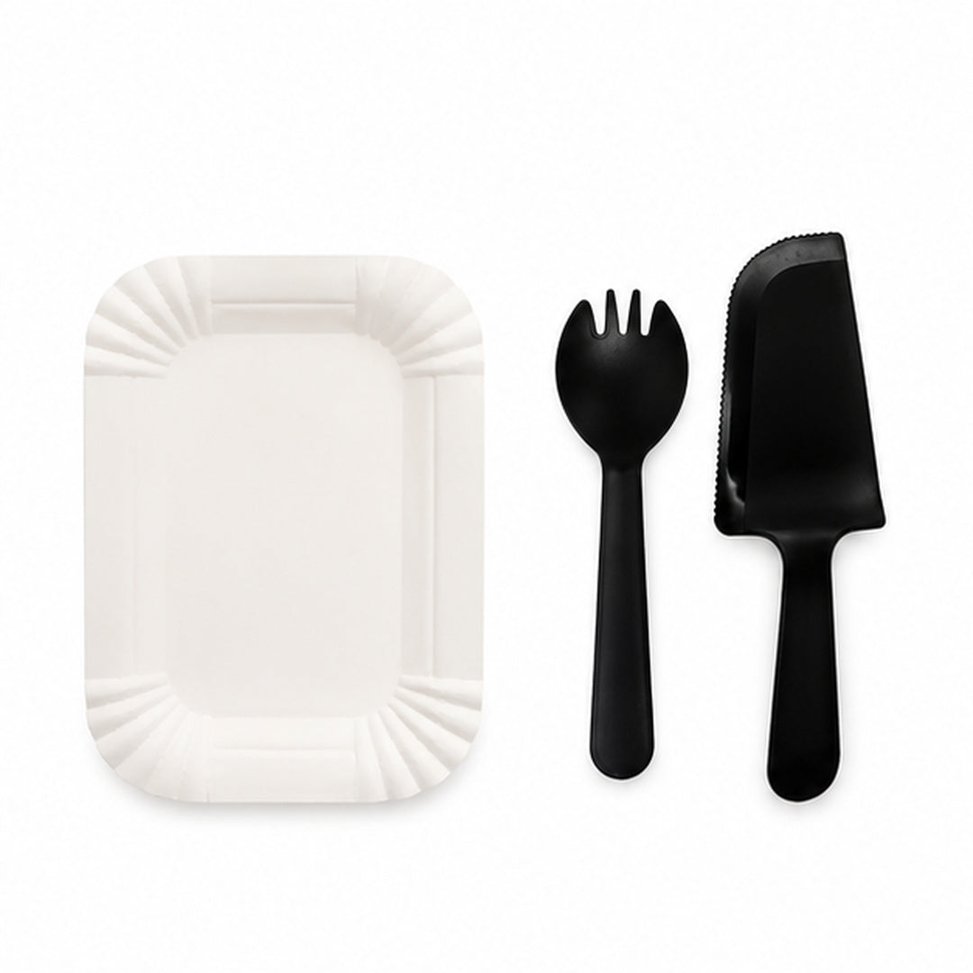 Juego De Platos Y Cubiertos De Cumpleaños 13pcs - vista 13 del producto
