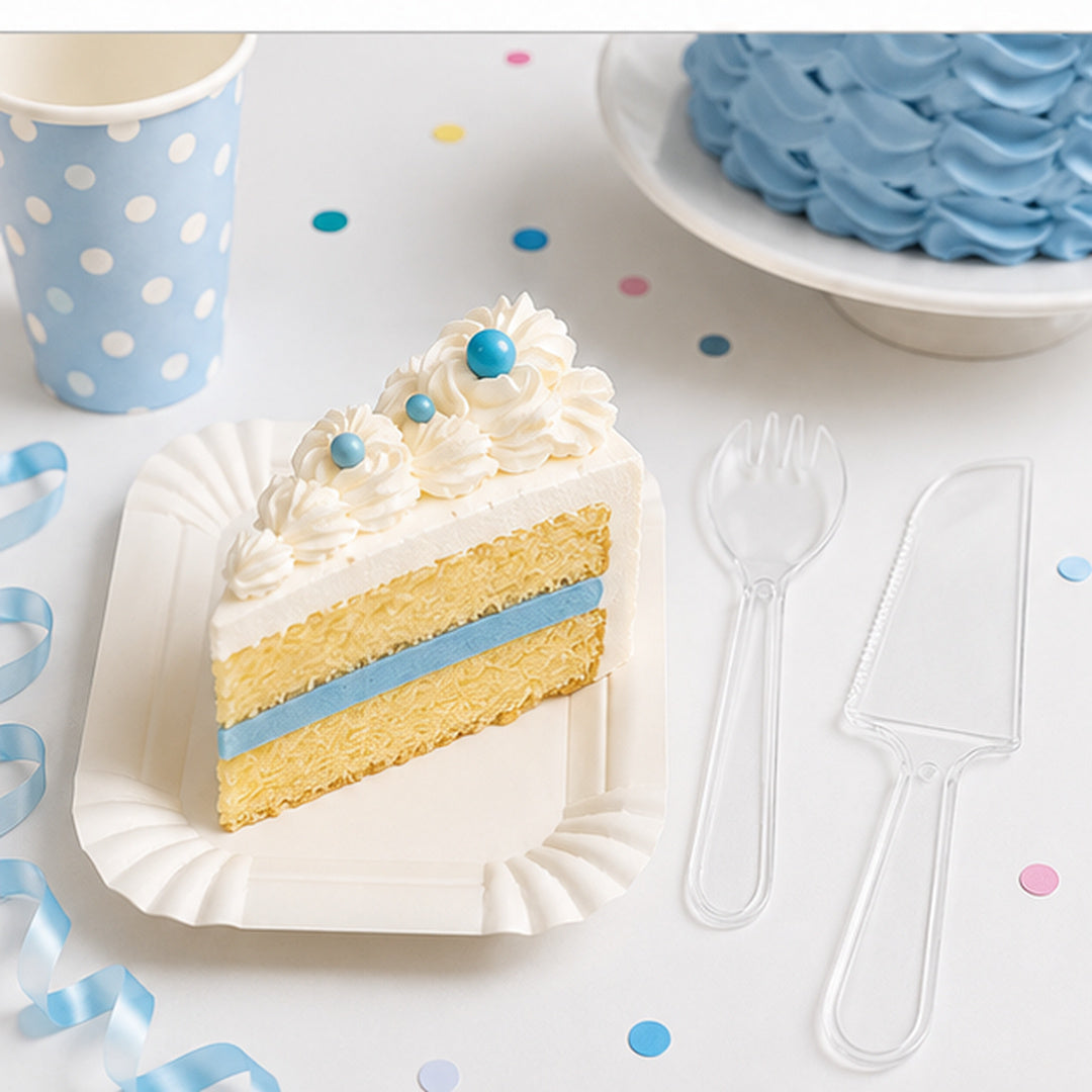 Juego De Platos Y Cubiertos De Cumpleaños 13pcs - vista 7 del producto