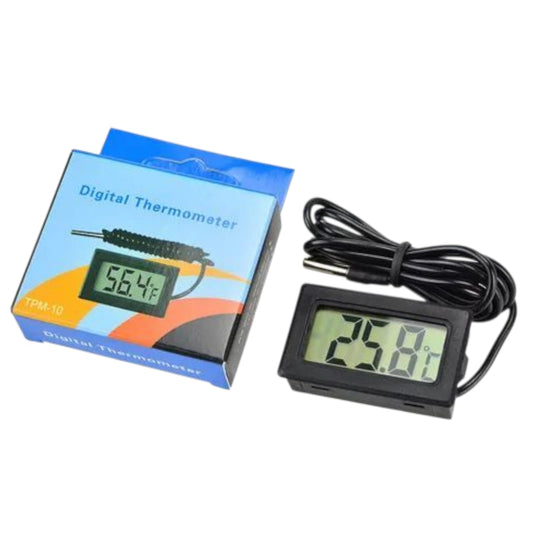 Termómetro Digital Con Sonda -50 - 110 °c + Baterias