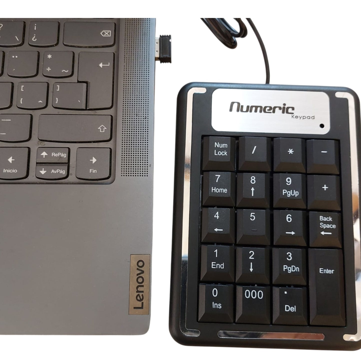 Teclado numérico usb keypad notebook pc