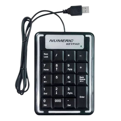 Teclado numérico usb keypad notebook pc