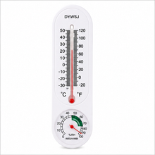 Termómetro e Higrómetro Analógico 2 en 1 Temperatura y Humedad - imagen principal