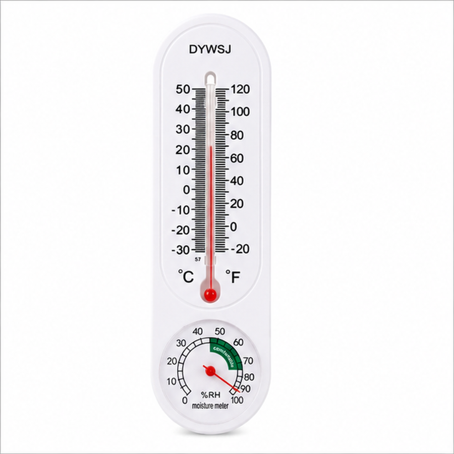 Termómetro e Higrómetro Analógico 2 en 1 Temperatura y Humedad - imagen principal