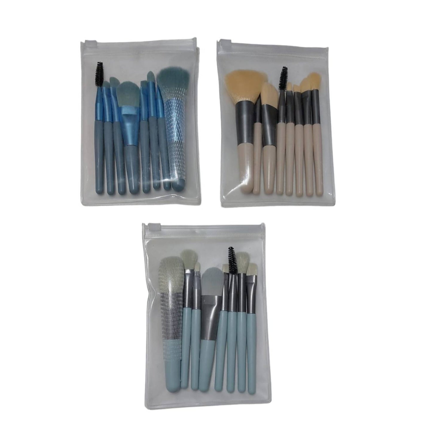 Mini Brochas de Maquillaje juego de 8 piezas Portátil