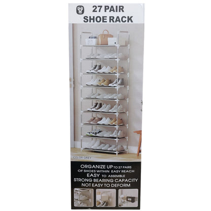 Zapatero Estante Organizador 9 Niveles 27 Pares