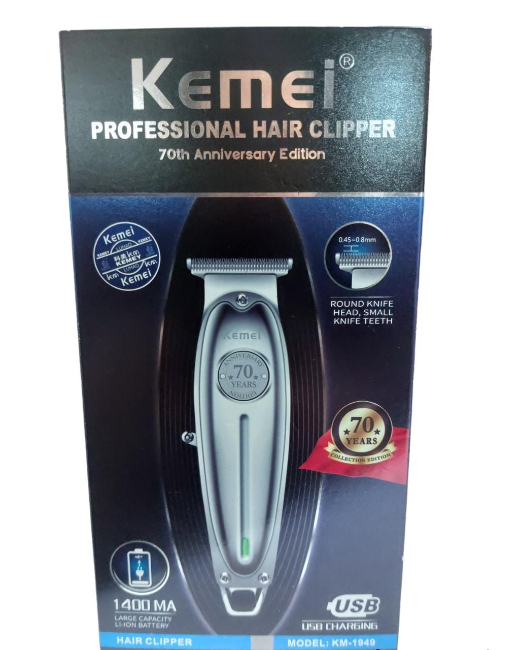 Cortadora Profesional Kemei 1949 70 años - detalle del producto