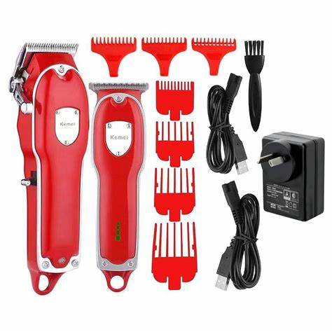 Cortadora de Cabello Profesional Kemei 3911 Kit