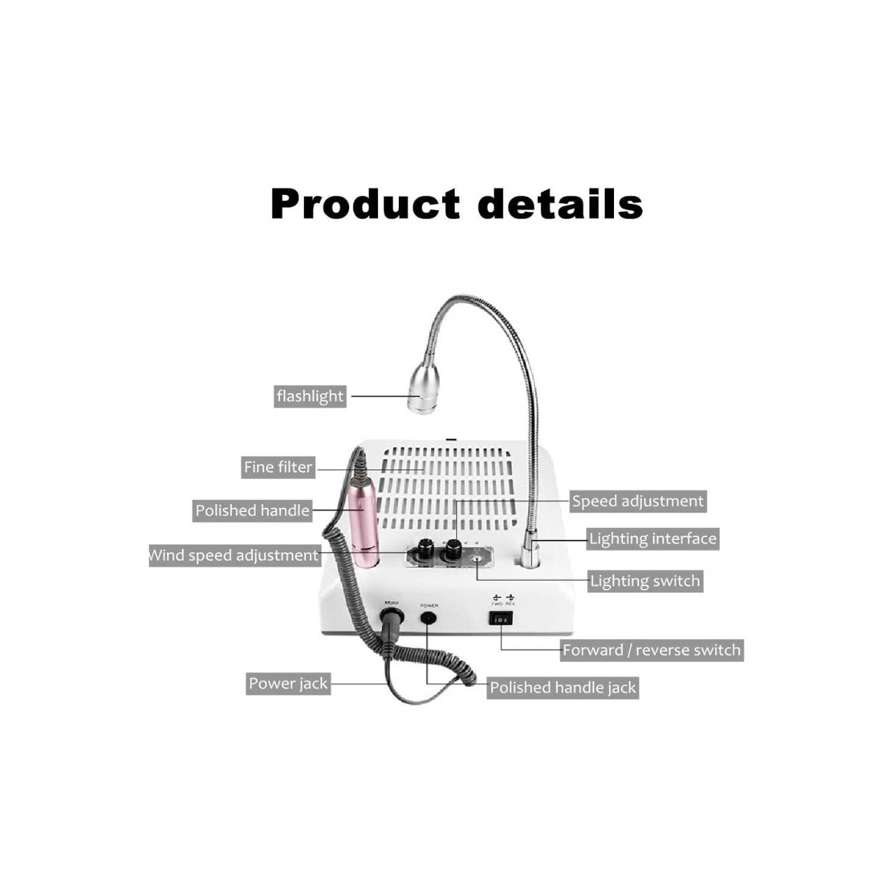 Torno Profesional 5 en 1 BQ-777