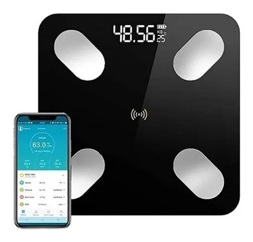 Bascula Balanza Digital Inteligente Bluetooth
