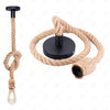 Lampara Colgante Vintage Soga 1m Rustica
