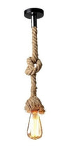 Lampara Colgante Vintage Soga 1m Rustica