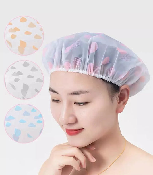 Pack de 6 Gorros de Plásticos Para Ducha y Tintura Reusables