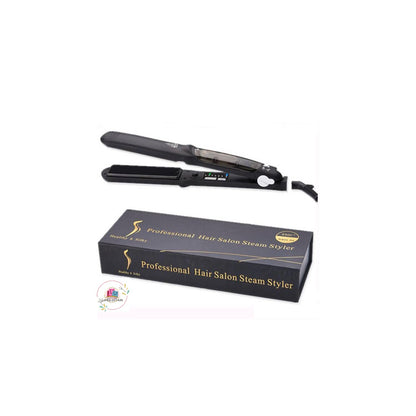 Plancha Para Cabello Alisadora Con Vapor
