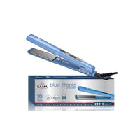 Plancha Alisadora Gama Elegance Blue Titanio 3D Ultra ION