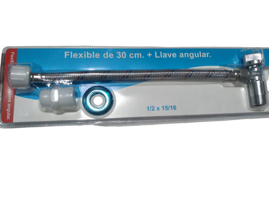 Kit Llave Angular Flexible 30mm